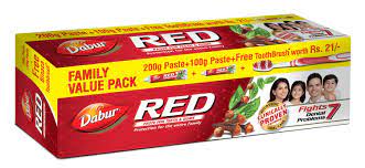 Dabur Red Toothpaste Family Pack
